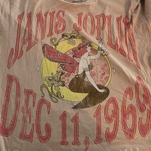 NWT Janis Joplin T Shirt Dress